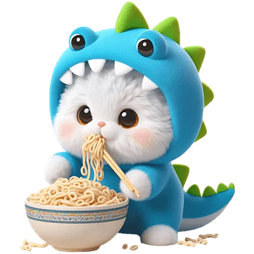 😋 Стикер «Динозаврики» для Telegram