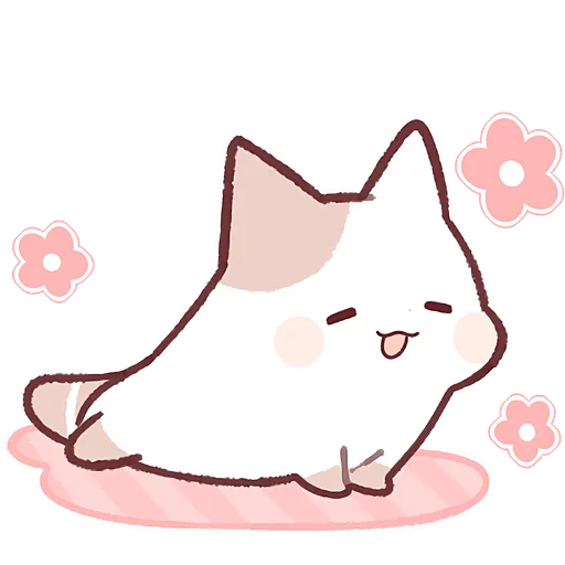 ☺️ Стикер «Котенок Неккоро 2» для Telegram