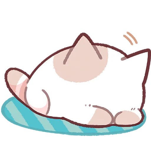 🫣 Стикер «Котенок Неккоро 2» для Telegram