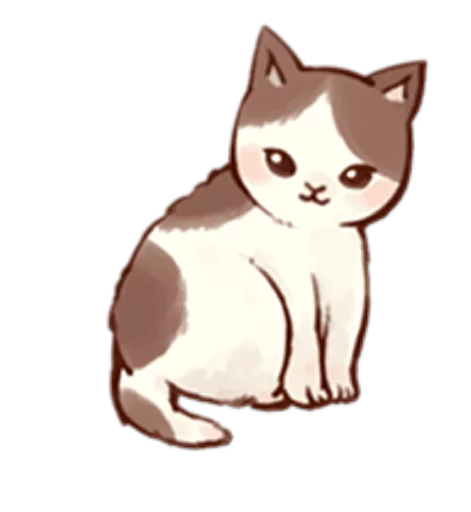 Стикерпак Kitten daily для Telegram — скачать