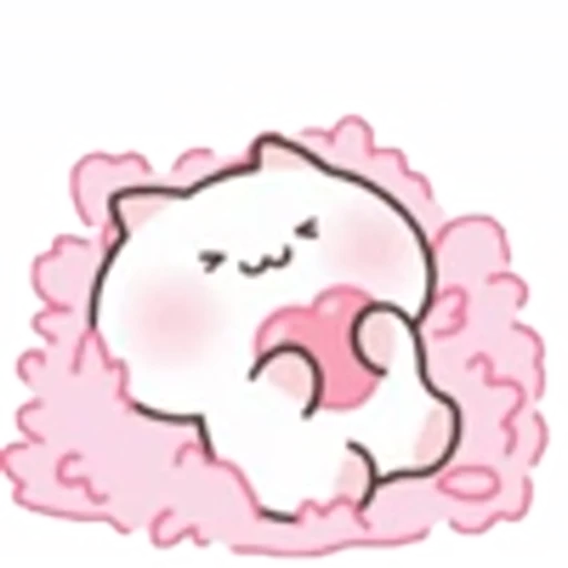 🥰 Эмодзи «Kitten Flowery» для Telegram