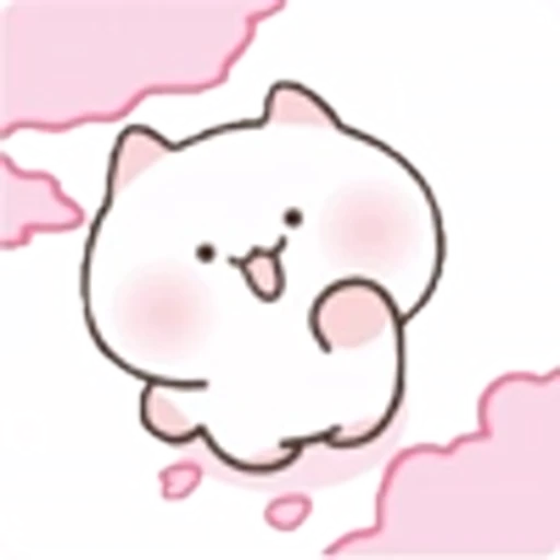 👋 Эмодзи «Kitten Flowery» для Telegram