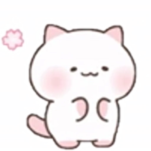 🙏 Эмодзи «Kitten Flowery» для Telegram
