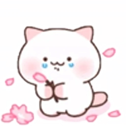 🥲 Эмодзи «Kitten Flowery» для Telegram