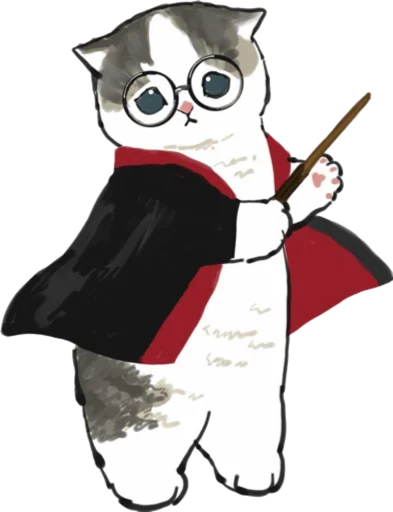 🧙 Стикер «Kittens mofu_sand 4» для Telegram