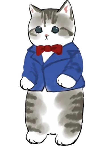 🤵 Стикер «Kittens mofu_sand 4» для Telegram