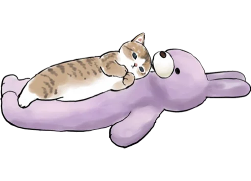 🐰 Стикер «Kittens mofu_sand 4» для Telegram