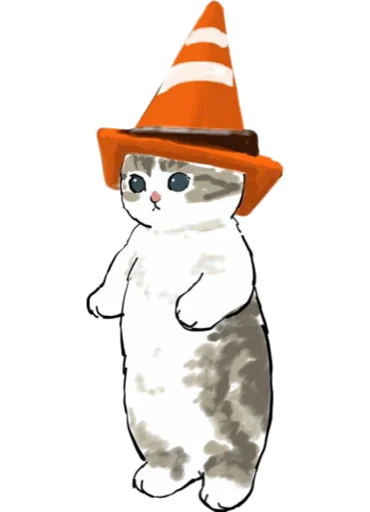 🔺 Стикер «Kittens mofu_sand 4» для Telegram