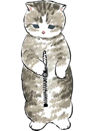 ⛓ Стикер «Kittens mofu_sand 4» для Telegram