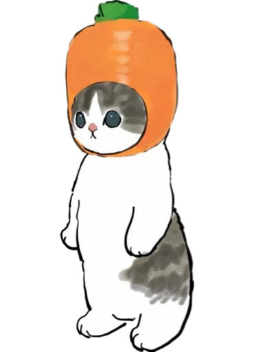 🥕 Стикер «Kittens mofu_sand 4» для Telegram