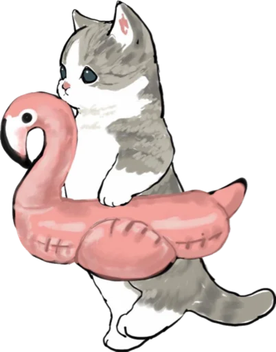 🦩 Стикер «Kittens mofu_sand 4» для Telegram