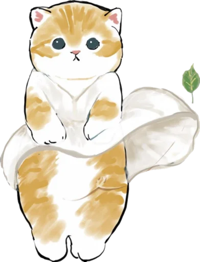 🍃 Стикер «Kittens mofu_sand 4» для Telegram