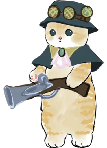 👓 Стикер «Kittens mofu_sand 4» для Telegram
