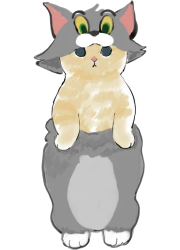 🐱 Стикер «Kittens mofu_sand 4» для Telegram
