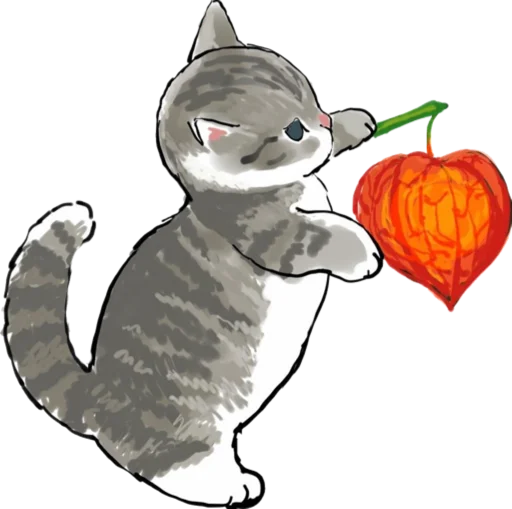 🍑 Стикер «Kittens mofu_sand 4» для Telegram