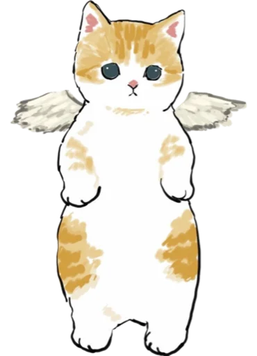 👼 Стикер «Kittens mofu_sand 4» для Telegram