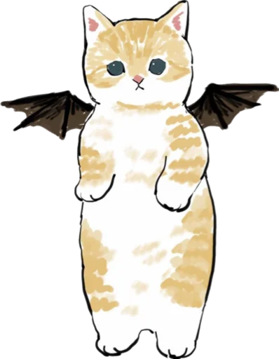 😈 Стикер «Kittens mofu_sand 4» для Telegram