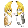 🐱 Эмодзи «≽^•⩊•^≼ котики ≽^•⩊•^≼» для Telegram