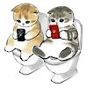 🐱 Эмодзи «≽^•⩊•^≼ котики ≽^•⩊•^≼» для Telegram