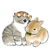 🐱 Эмодзи «≽^•⩊•^≼ котики ≽^•⩊•^≼» для Telegram