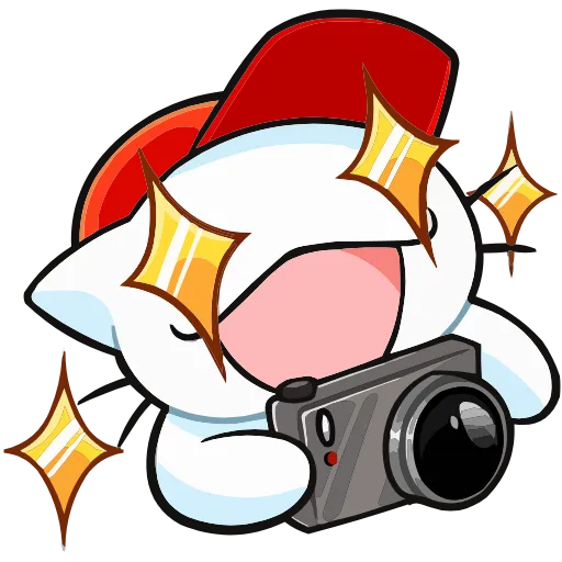📷 Эмодзи «Кисятки на отдыхе» для Telegram