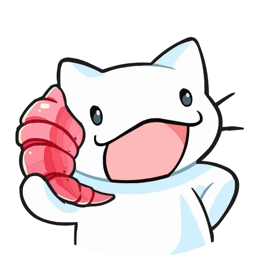 📞 Эмодзи «Кисятки на отдыхе» для Telegram