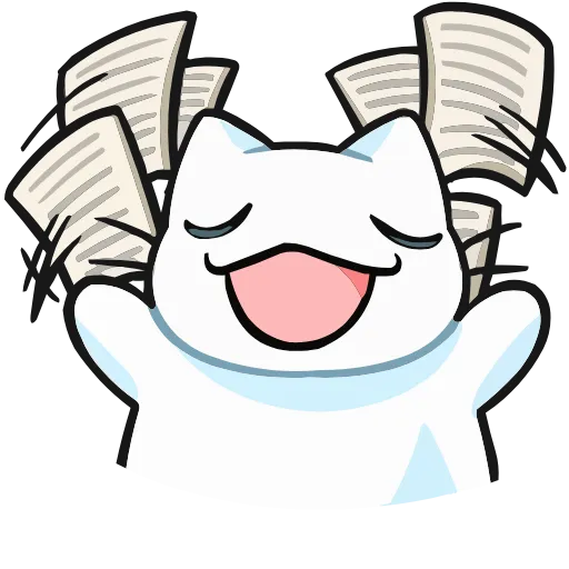 😌 Эмодзи «Кисятки на отдыхе» для Telegram
