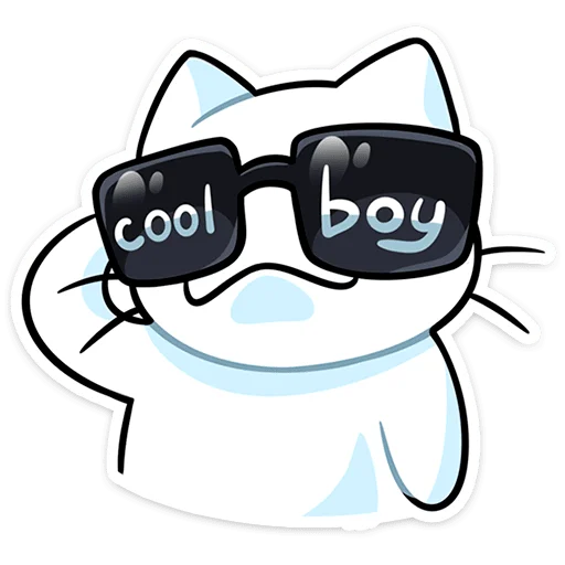 🌟 Стикер «Кисятки на отдыхе» для Telegram