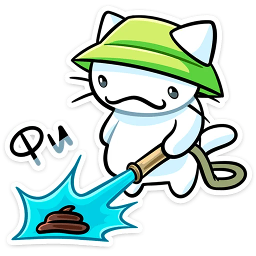 🌟 Стикер «Кисятки на отдыхе» для Telegram