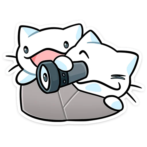 🌟 Стикер «Кисятки на отдыхе» для Telegram
