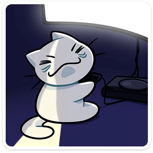 🌟 Стикер «Кисятки на отдыхе» для Telegram