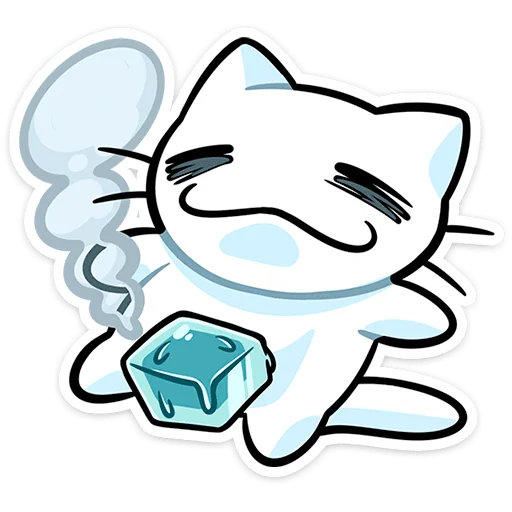 🌟 Стикер «Кисятки на отдыхе» для Telegram