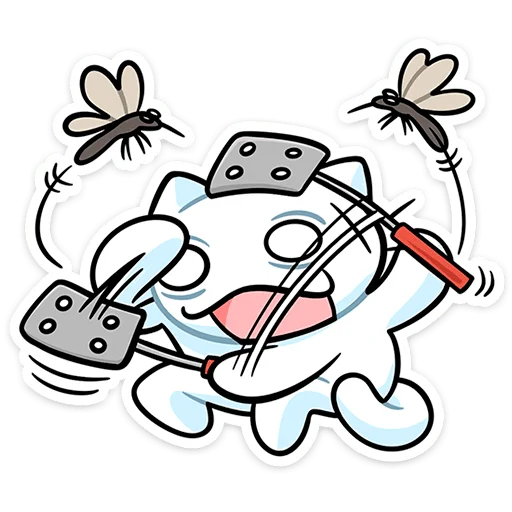 🌟 Стикер «Кисятки на отдыхе» для Telegram