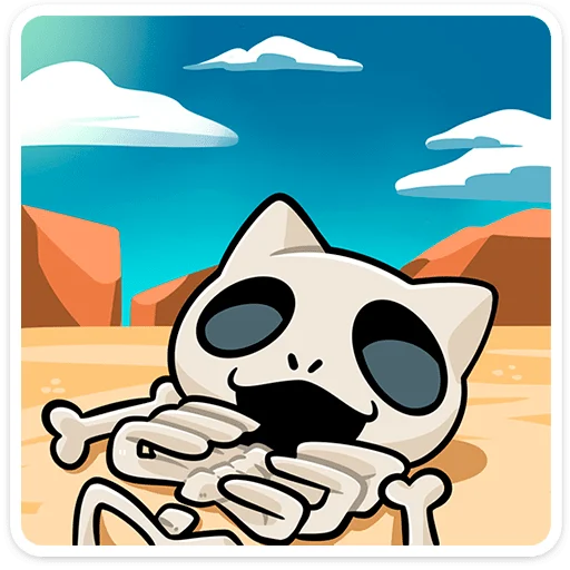 🌟 Стикер «Кисятки на отдыхе» для Telegram