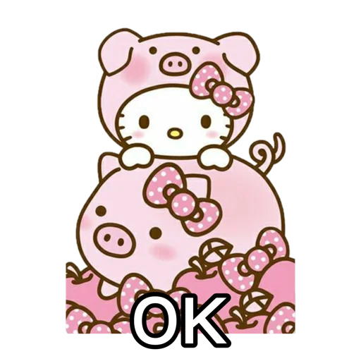 😊 Стикер «pigandcat» для Telegram