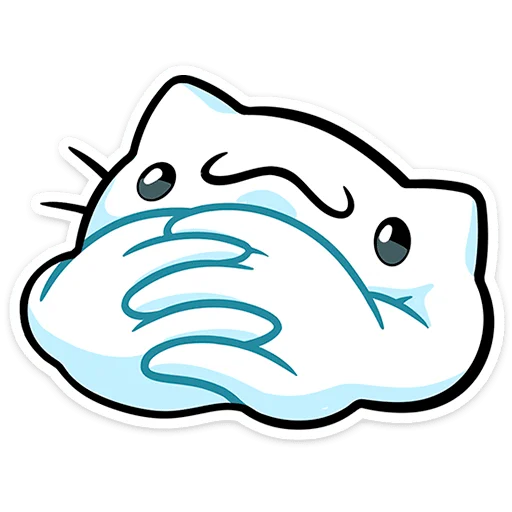 🗿 Стикер «Кисятки» для Telegram