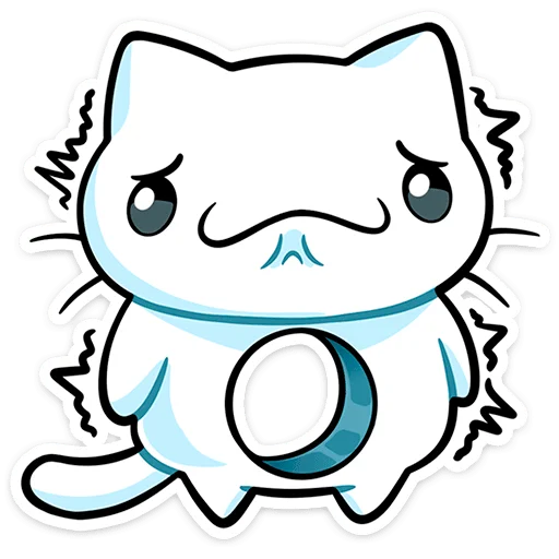 ☹️ Стикер «Кисятки» для Telegram