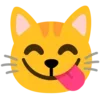 😋 Эмодзи «😏 Коты эмодзи» для Telegram