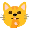 🤫 Эмодзи «😏 Коты эмодзи» для Telegram