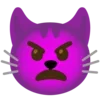 👿 Эмодзи «😏 Коты эмодзи» для Telegram