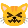 😖 Эмодзи «😏 Коты эмодзи» для Telegram