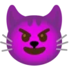 😈 Эмодзи «😏 Коты эмодзи» для Telegram