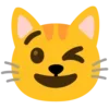 😉 Эмодзи «😏 Коты эмодзи» для Telegram