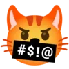 🤬 Эмодзи «😏 Коты эмодзи» для Telegram