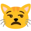 🙁 Эмодзи «😏 Коты эмодзи» для Telegram