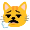 😤 Эмодзи «😏 Коты эмодзи» для Telegram