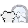 ☹️ Эмодзи «Kitty» для Telegram