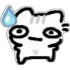 😰 Эмодзи «Kitty» для Telegram