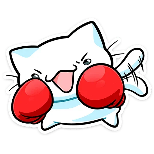 🥊 Стикер «Кисятки» для Telegram