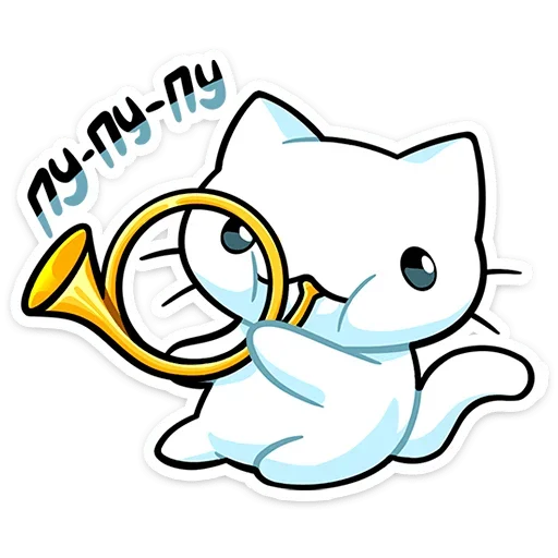 😗 Стикер «Кисятки» для Telegram